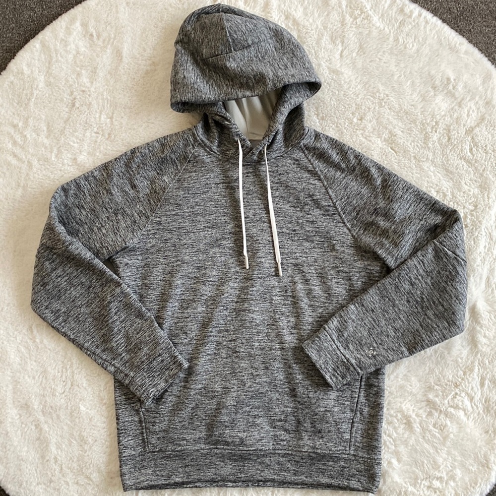❤️ Lululemon City Sweat Pullover Hoodie Fleece Heathered Muslin NWOT Size Small